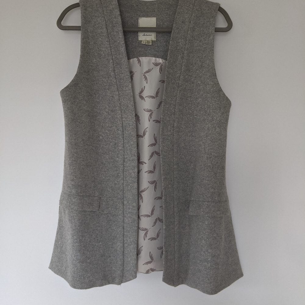Anthropologie Wool Vest